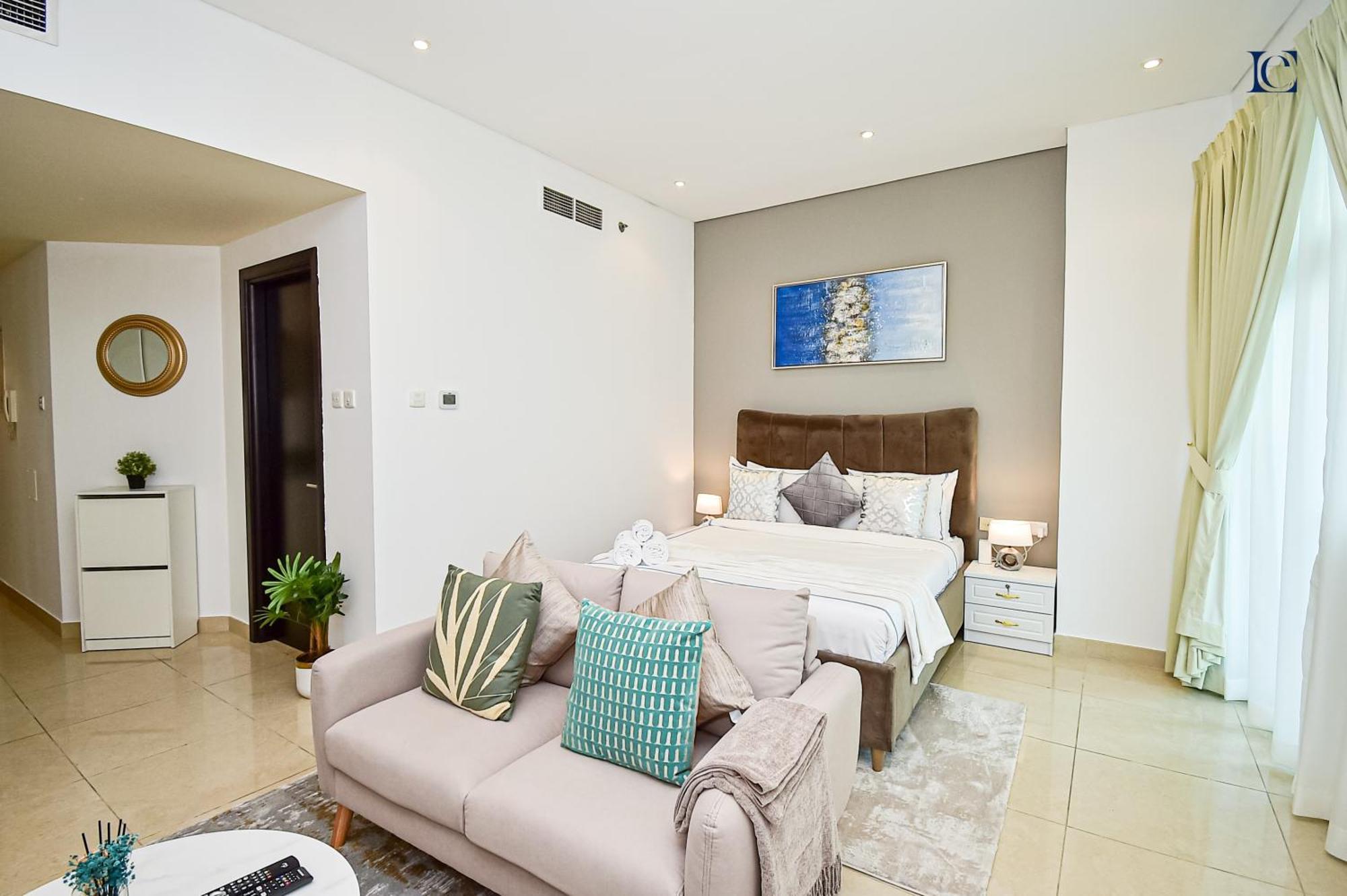 Luxury Escapes - Budget Studio With Balcony, Yacht Bay Marina دبي المظهر الخارجي الصورة